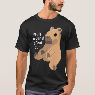Funny Fluff Umgeben und entdecken Capybara Capy Ge T-Shirt