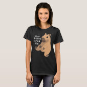 Funny Fluff Umgeben und entdecken Capybara Capy Ge T-Shirt (Vorne ganz)
