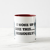 Funny Fluffy Bird Tasse (Mittel)