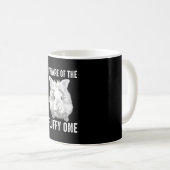Funny Fluffy One Lionhead Bunny Rabbit Lover Kaffeetasse (VorderseiteRechts)