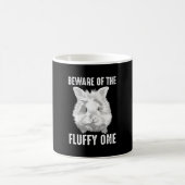Funny Fluffy One Lionhead Bunny Rabbit Lover Kaffeetasse (Mittel)