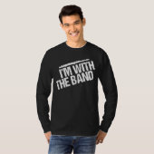 Funny Flute Ich bin mit der Band T-Shirt (Vorne ganz)