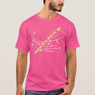 Funny Flute Shirt Flute Geschenk