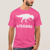 Funny Fluteasaurus Flute Dinosaurier (Shirt Flute) T-Shirt (Vorderseite)