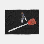 Funny Fly Swatter Pro Biden Harris 2020 Debatte Sa Fleecedecke (Vorderseite (Horizontal))