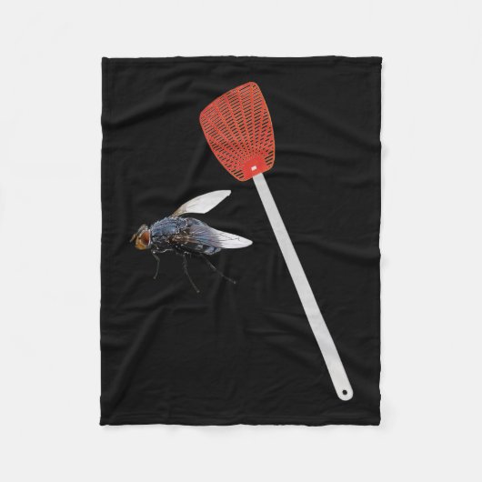 Funny Fly Swatter Pro Biden Harris 2020 Debatte Sa Fleecedecke (Vorderseite)