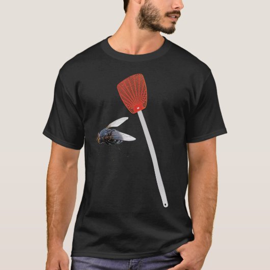Funny Fly Swatter Pro Biden Harris 2020 Debatte Sa T-Shirt (Vorderseite)