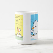 Funny Flying Encks Cartoon Kaffeespezialitäten Tas Kaffeetasse (Mittel)