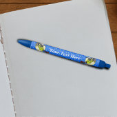 Funny Flying Hexe Black Cat Moon Stars Halloween Kugelschreiber