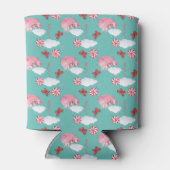 Funny Flying Pig Muster Dosenkühler (Rückseite)