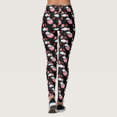 Funny Flying Pig Muster Leggings (Rückseite)