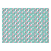 Funny Flying Pig Muster Tischdecke (Vorderseite (Horizontal))