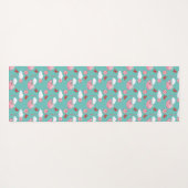 Funny Flying Pig Muster Yogamatte (Rückseite (Horizontal))