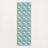 Funny Flying Pig Muster Yogamatte (Rückseite)