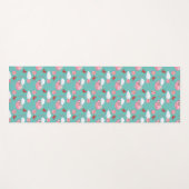 Funny Flying Pig Muster Yogamatte (Vorderseite (Horizontal))