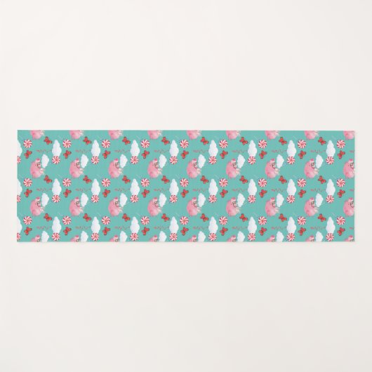 Funny Flying Pig Muster Yogamatte (Vorderseite (Horizontal))