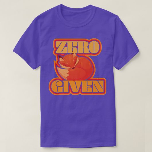 Funny Fo I Just Really Like Foes Zero fo given Pre T-Shirt (Design vorne)