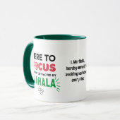 Funny FOCUS NO WAHALA Tasse (Vorderseite Links)