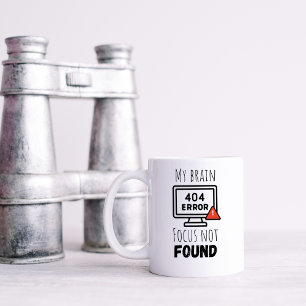 Funny Focus wurde nicht gefunden Kaffeetasse
