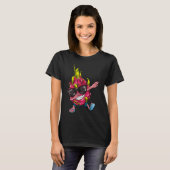 Funny Food Dabbing Dragon Fruit Bubble Tee Kreuzfa (Vorne ganz)