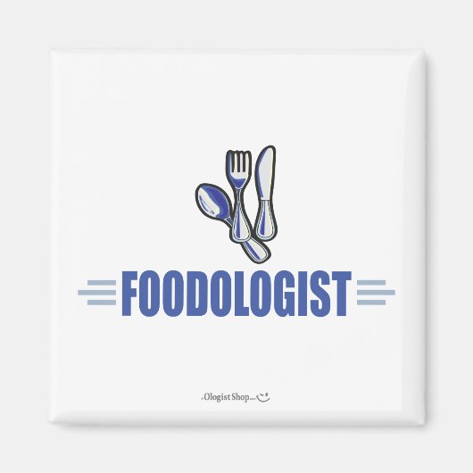 Funny Food, Ernährung Magnet (Vorne)