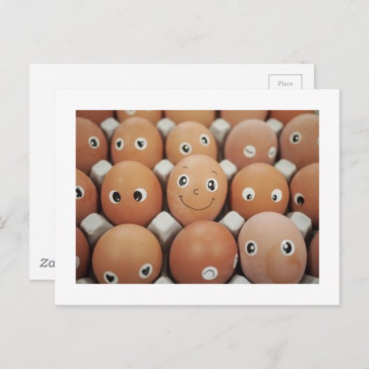 Funny Food Kitchen Spaß Postkarte (Vorne/Hinten)