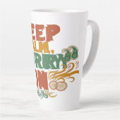 Funny Food - Latte Tasse (Rechte Ecke)