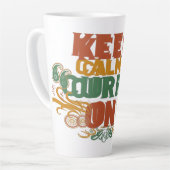 Funny Food - Latte Tasse (Linke Ecke)