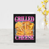 Funny Food Meme Grilled Cheese Sandwiches Food Lov Karte (Gelbe Blume)