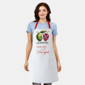 Funny Food Personalized Romantic Love Gift Apron Schürze (Getragen)