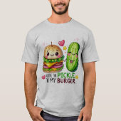 Funny Food Pun Valentines T - Shirt - "Du bist der (Vorderseite)