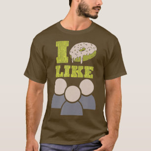 Funny Food Puns, die ich nicht mag Leute, die es m T-Shirt