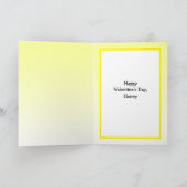 Funny Food Puns, Eier und Bacon Valentinstag Karte (Innenseite)