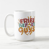 Funny Food Tasse - Fries vor Typ (Links)