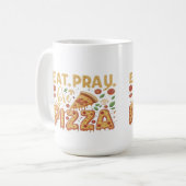 Funny Food Tasse - Pizza: Ein Stück vom Himmel (Vorderseite Links)