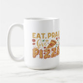 Funny Food Tasse - Pizza: Ein Stück vom Himmel (Links)