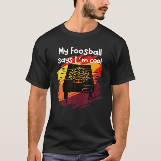 Funny Foosball Table T-Shirt (Vorderseite)