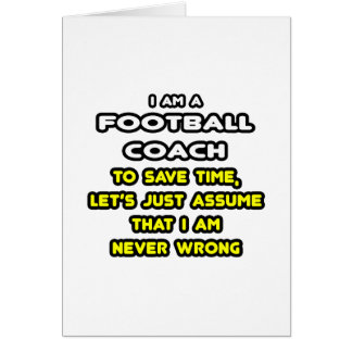 Funny Football Coach T - Shirt und Geschenke