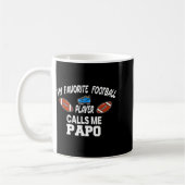Funny Football Dad Pride Pa Fan Srts Family Kaffeetasse (Links)