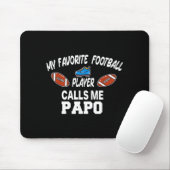 Funny Football Dad Pride Pa Fan Srts Family  Mousepad (Mit Mouse)