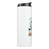 Funny Football Design Thermosbecher (Nach links gedreht)