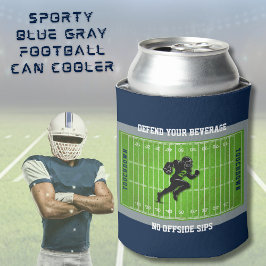 Funny Football Game Day Can Beverage Cooler Dosenkühler