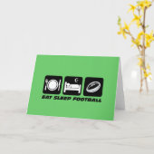 Funny Football Karte (Gelbe Blume)