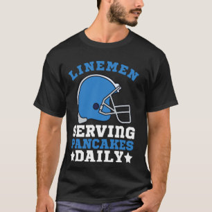 Funny Football Lineman Art for Men Frauen Offensiv T-Shirt