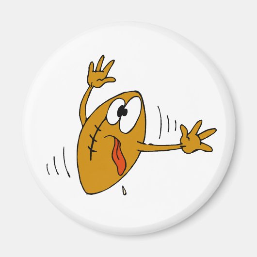 Funny Football Magnet (Vorne)