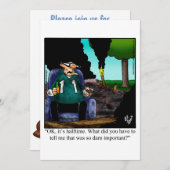 Funny Football Party Einladungen (Vorne/Hinten)