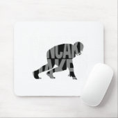 Funny Football Player Meme Lineman Pancake Maker Mousepad (Mit Mouse)