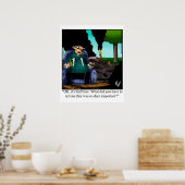 Funny Football Spaß Poster (Küche)