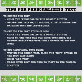 Funny Football Tailgate Game Day Party Napkins Serviette