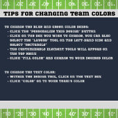 Funny Football Tailgate Game Day Party Napkins Serviette